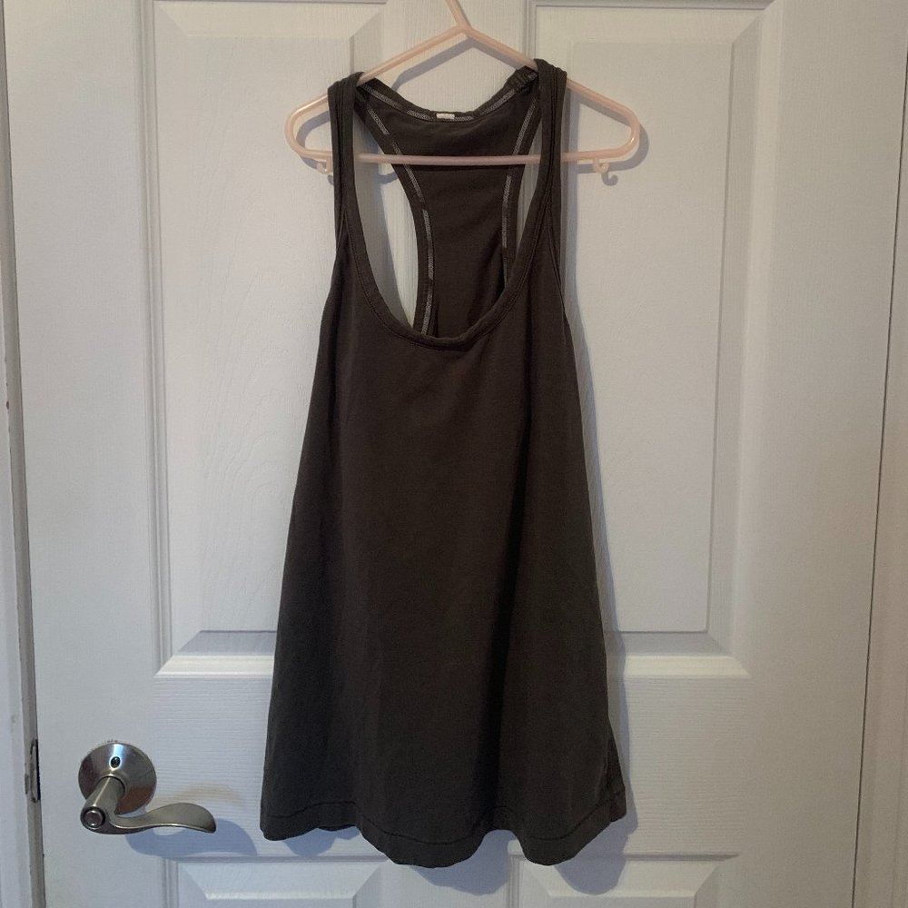 Army Green Lululemon Tank